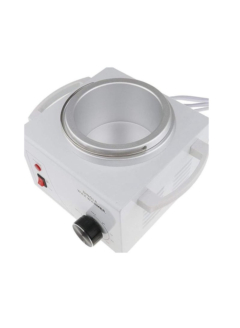 ORiTi Single Pot Wax Warmer Heater Machine Professional Depilatory Salon Hot Paraffin - White - Image 5