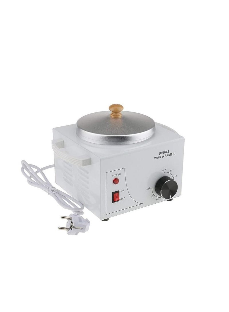 ORiTi Single Pot Wax Warmer Heater Machine Professional Depilatory Salon Hot Paraffin - White - Image 3