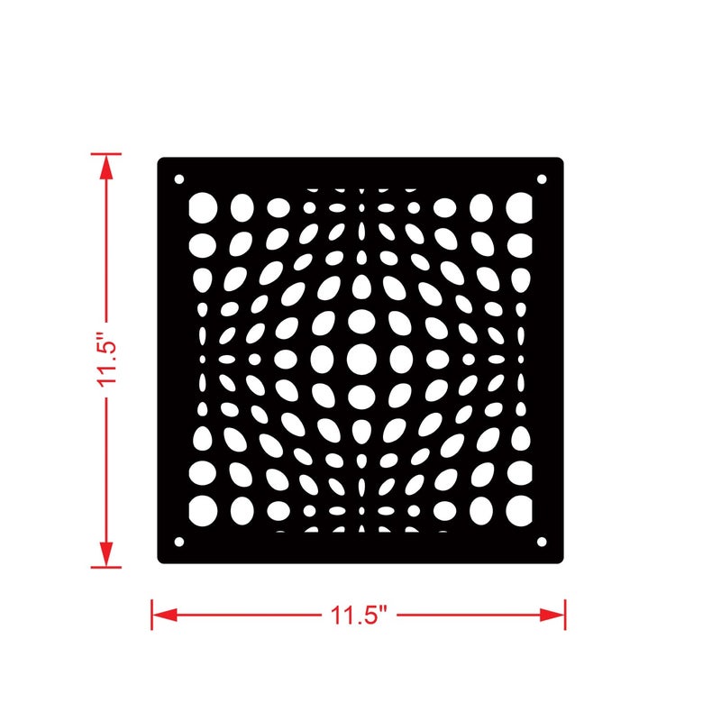 Olive Tree 12Pcs Hanging Room Divider Panel Modern Hanging Screen Partition for Home Decoration Living Room 115 x 115 12 PanelsOTD6097 - Image 4