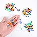 Gtziqa 200 PCS 8mm MultiColored Blank Dice 812 Colors Mini Dice Beads Acrylic Cubes Assorted Color No Hole Beads with Storage Box Small Clear Dices for Board Tabletop Dices DIY Making - Image 4