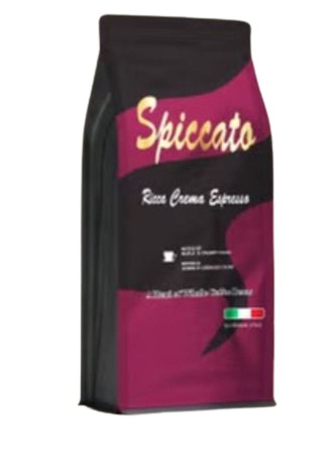 spiccato Professional Crema 1kg espresso coffee beans  - Image 1