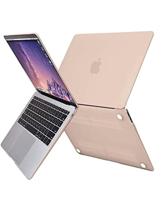 Mosiso Compatible With Macbook Air 13 Inch Case 2022 2021 2020 2019 2018 Release A2337 M1 A2179 A1932 Retina Display With Touch Id Plastic Hard Shell Case And Keyboard Cover Skin Camel  - Image 4