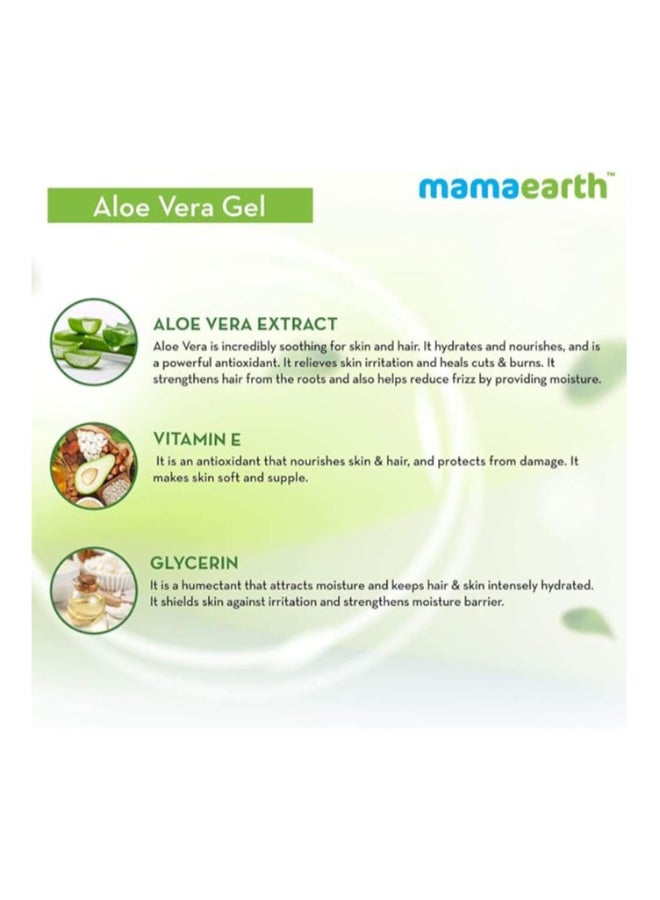 Mamaearth Aloe Vera Gel, 300 ml - Image 3