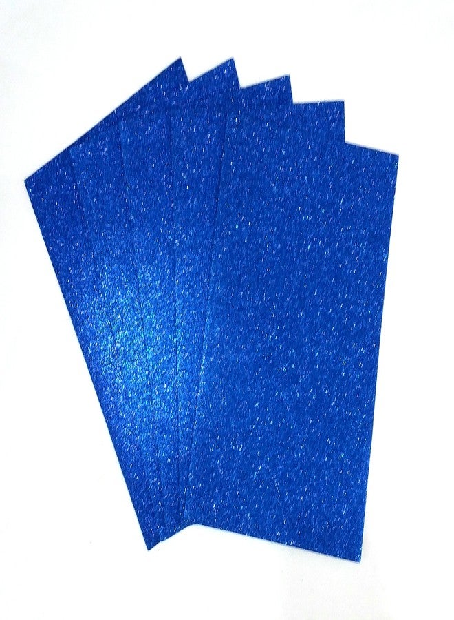 MSGH A4 Size Premium Quality EVA Foam Glitter Sheets of Assorted Colors for Art and Craft (Voilet) - Image 2