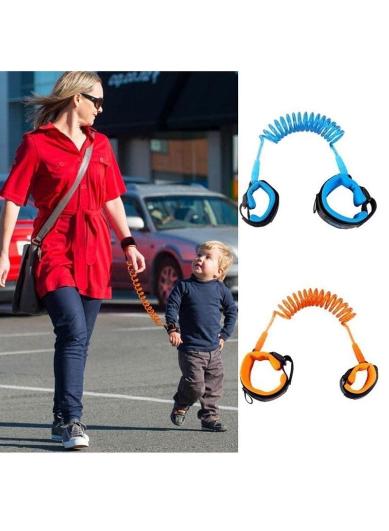 Rubik Child Safety Anti Lost Wrist Link, Harness Strap Rope Leash Walking Hand Belt for Toddlers, Babies & Kids (59 Inch, Blue) - Image 5
