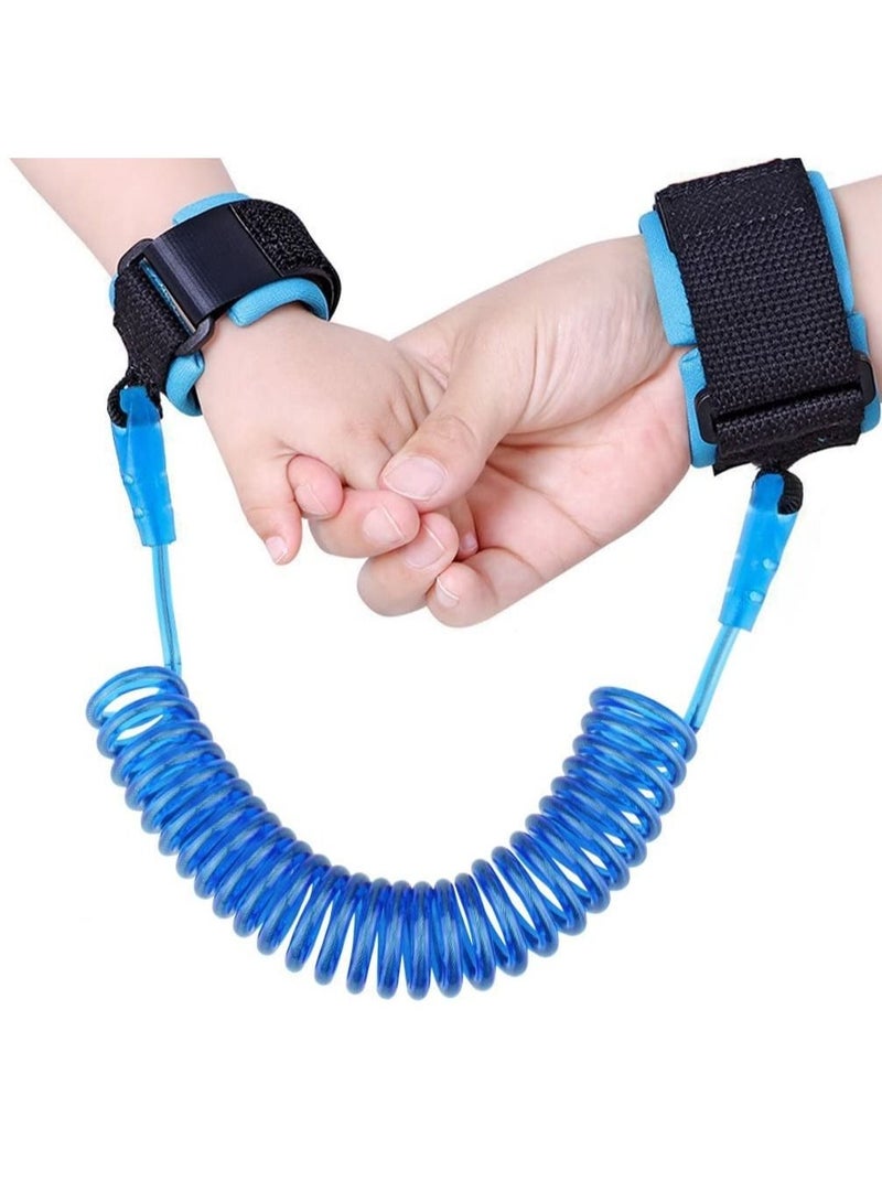 Rubik Child Safety Anti Lost Wrist Link, Harness Strap Rope Leash Walking Hand Belt for Toddlers, Babies & Kids (59 Inch, Blue) - Image 1