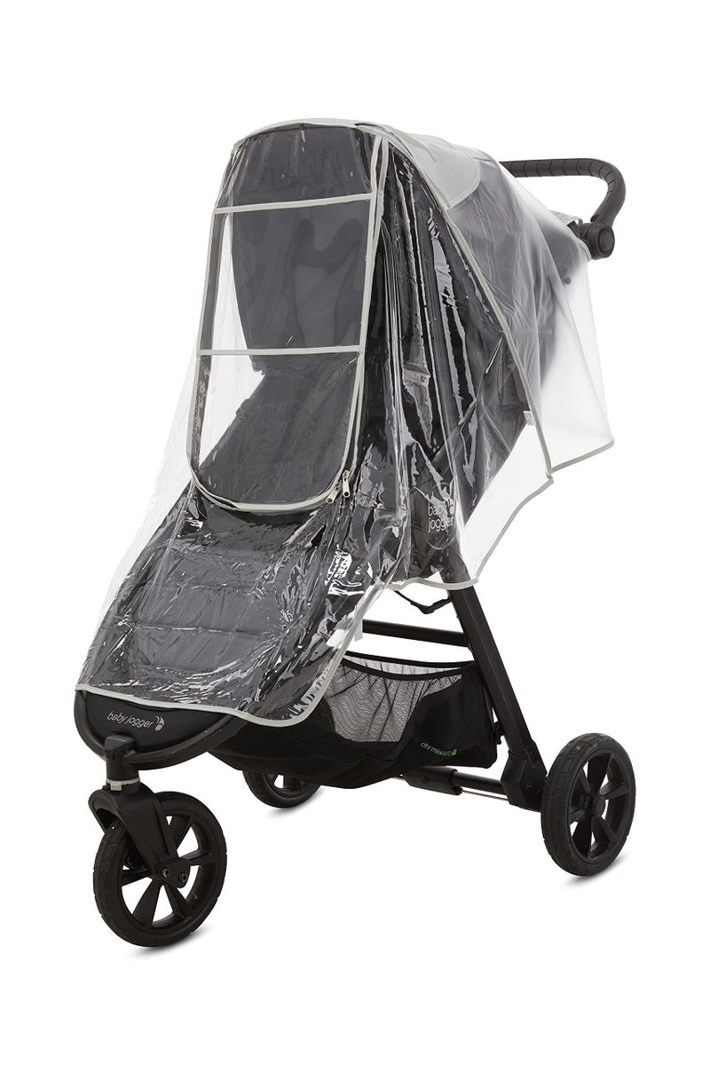 First Essentials Stroller Rain Cover Universal Baby Travel Weather Shield Windproof Waterproof Protect from Dust Snow Clear