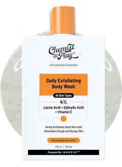 Chemist at Play Chemist At Play 1% Salicylic Acid Exfoliating Body Wash Paraben SLS Free Enriched with Vitamin E  - Image 1
