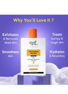 Chemist at Play Chemist At Play 1% Salicylic Acid Exfoliating Body Wash Paraben SLS Free Enriched with Vitamin E  - Image 5