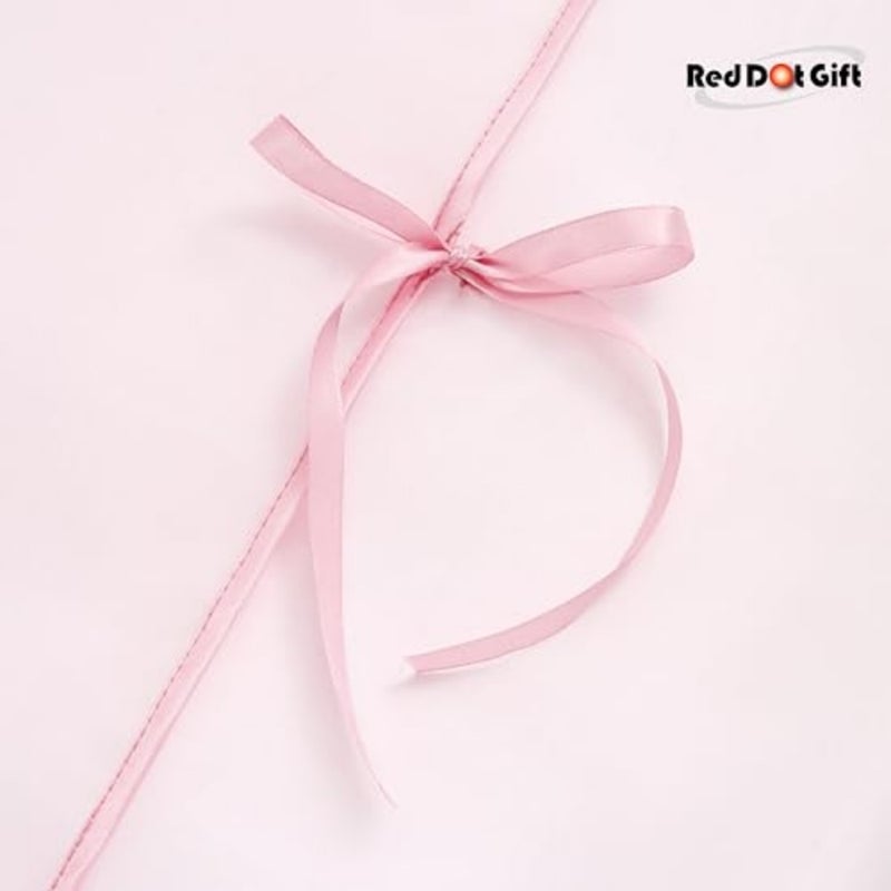 Pack of 10 Premium Organza Hanging Garment Bag 66''x 24''/ 165 60cm Tie with ribbon Dress Bags for Closet and Cloth Storage Light Pink - Image 4
