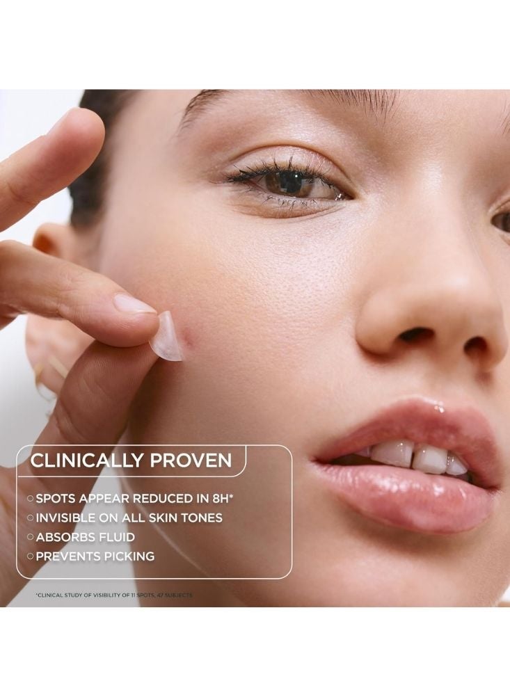 بريميم رقع غارنييه بيور أكتيف لعلاج حب الشباب تدوم ٨ ساعات ٢٢ رقعة - رقعة هيدروكولويدية لبشرة أوضح - Image 2