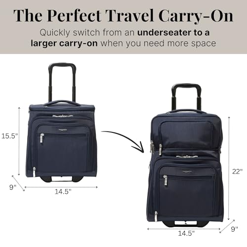 Baggallini Expandable Underseat Carry-On - Image 3