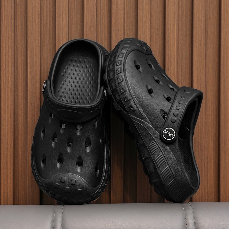 Children'S Sandals Boys' Summer Medium And Large Children'S Slippers Hole Shoes Girls' Baby Sandals Slippers Soft Drinks Non-Slip Beach Shoes - Image 5