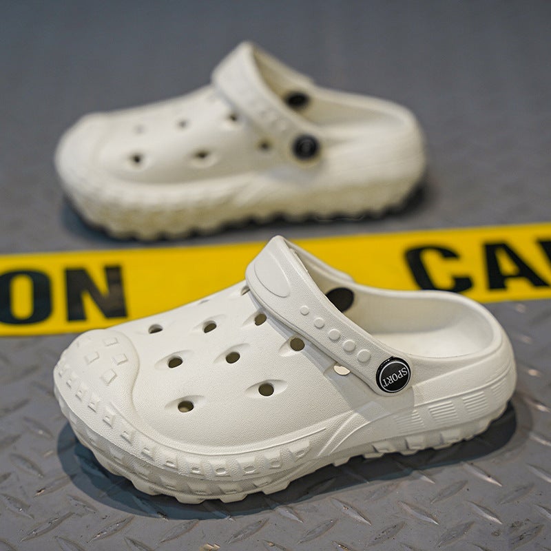 Children'S Sandals Boys' Summer Medium And Large Children'S Slippers Hole Shoes Girls' Baby Sandals Slippers Soft Drinks Non-Slip Beach Shoes - Image 2