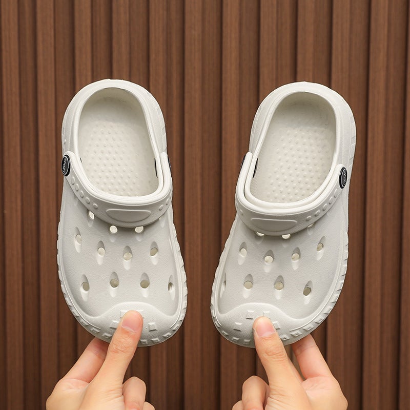 Children'S Sandals Boys' Summer Medium And Large Children'S Slippers Hole Shoes Girls' Baby Sandals Slippers Soft Drinks Non-Slip Beach Shoes - Image 1