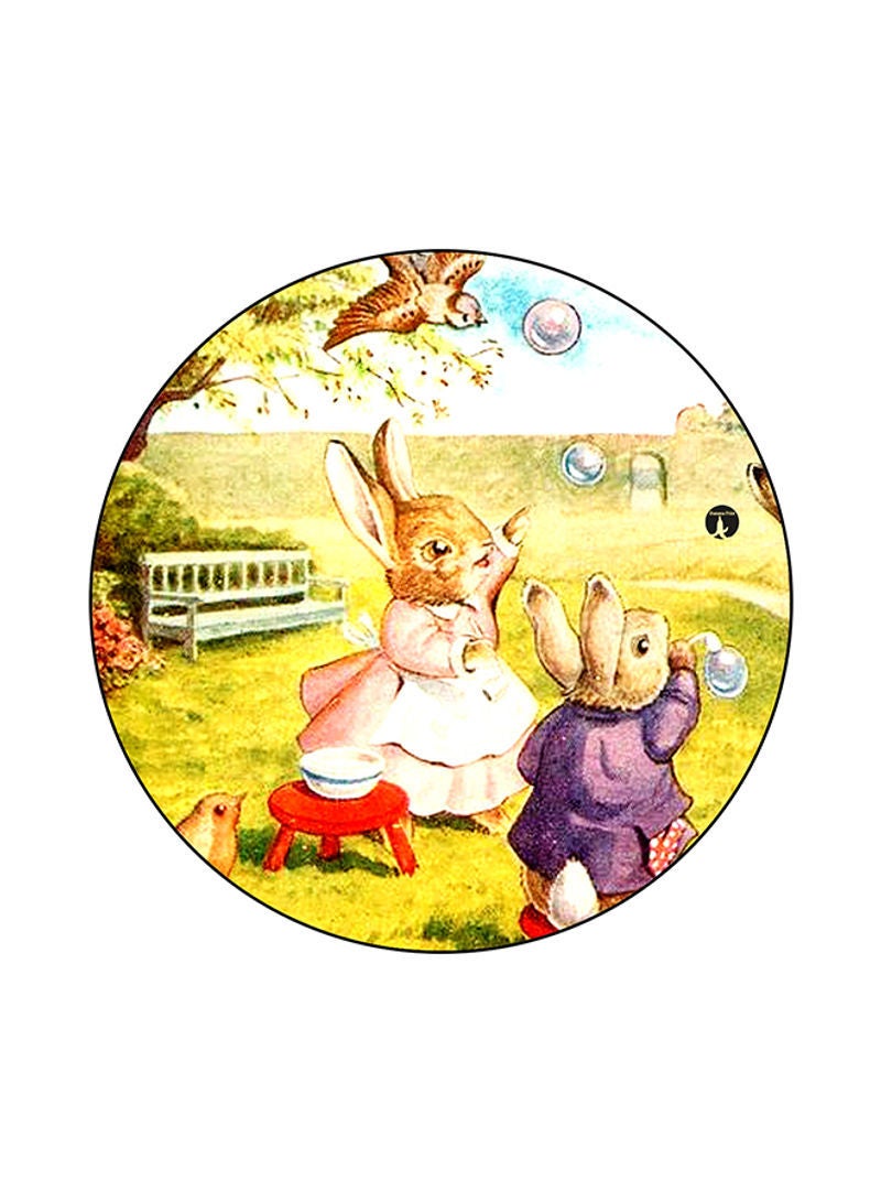 RKN Printed Round Mouse Pad Multicolour