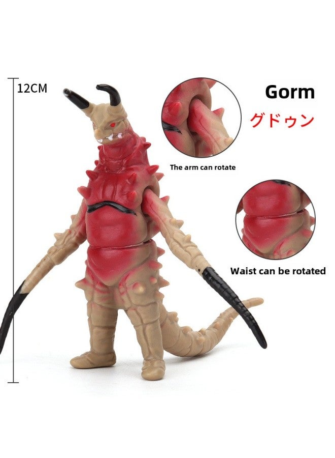 Soft Rubber Monster Altman Model Boy Small Size Anti-fall Joint Action Figure Stall Night Market-Color:38. King Blake  - Image 4
