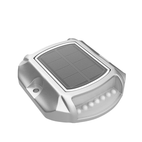 VOLISUN Solar Driveway Lights Dock Deck Lights 12 Pack,2 Colors in 1, LED Solar Powered Waterproof Outdoor Warning Step Light for Driveway Sidewalk Pathway (2 Colors Lighting,White/Blue) - Image 4
