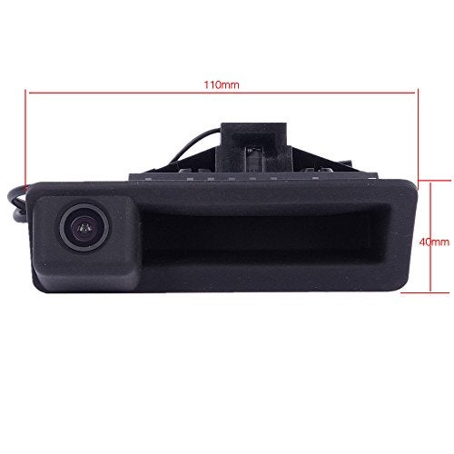 LIEBMAYA 170 Degree Parking Backup Camera HD Rear View Camera Car Trunk Handle Backup Camera for BMW E60 E61 E70 E71 E72 E82 E88 E84 E90 E91 E92 X1 X5 - Image 3