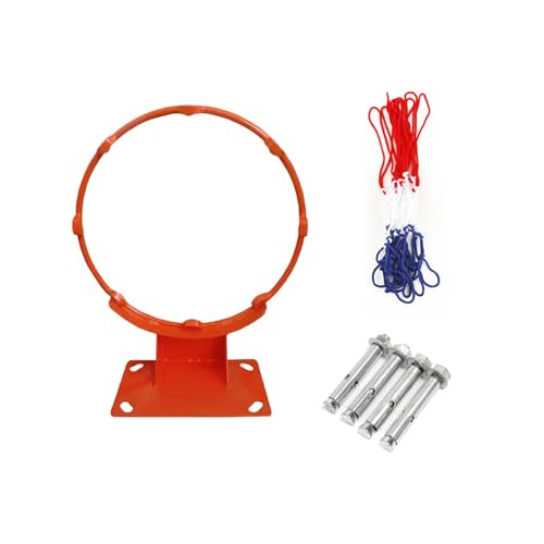 UyuECCL Heavy Duty Medium Size Basketball Hoop Goal Wall Mounted Basketball Rim, Ideal for Teens, Home Decoration & Office Fun, Diameter 35centimeter/13.8inch(Ultra) - Image 4