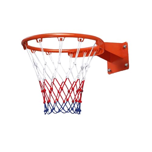 UyuECCL Heavy Duty Medium Size Basketball Hoop Goal Wall Mounted Basketball Rim, Ideal for Teens, Home Decoration & Office Fun, Diameter 35centimeter/13.8inch(Ultra) - Image 1