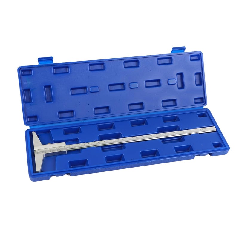 Professional Vernier Caliper 300mm Alloy Steel High Precision Measuring Tool with Case - Image 2