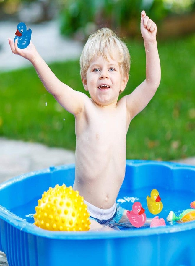 ArtCreativity Floating Plastic Duck Toys - Pack of 12 - Durable Duckie Bath Tub Water Toys for Kids, Carnival Theme Party Supplies, Birthday Party Favors and Goodie Bag Fillers - Image 4