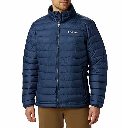 Columbia Men’s Powder Lite Winter Jacket, Water repellent - Image 1