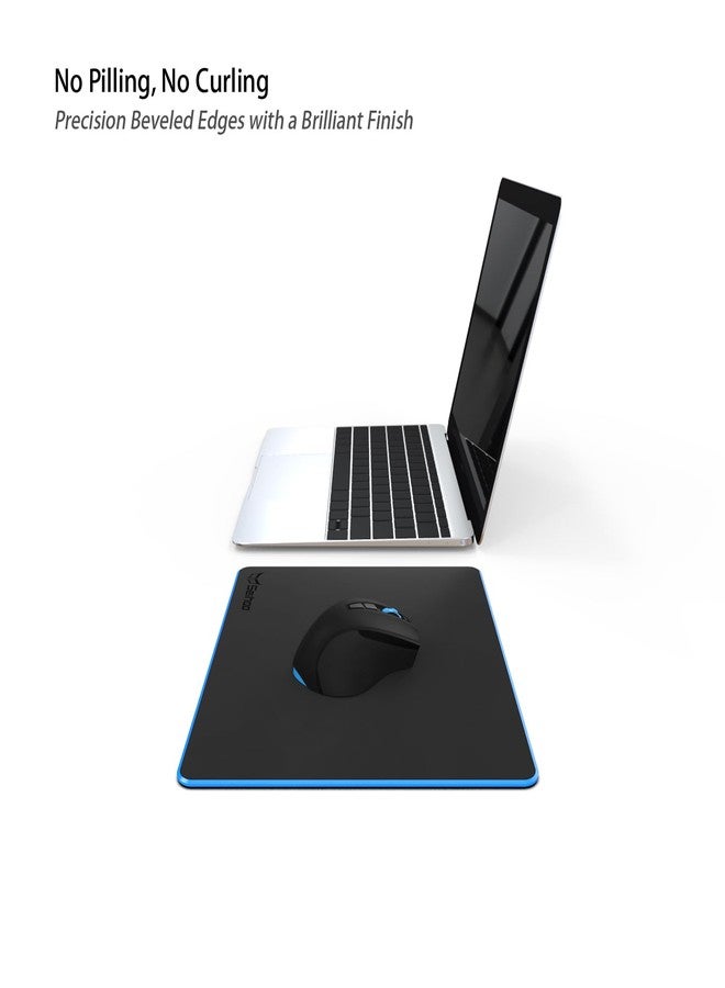 Seihoo Plastic Resin Hard Mouse Pad Premium Esports Waterproof Ultra Smooth No Irritating Smell Environment Fast and Accurate Control for Office and Gaming Laptop - Image 2