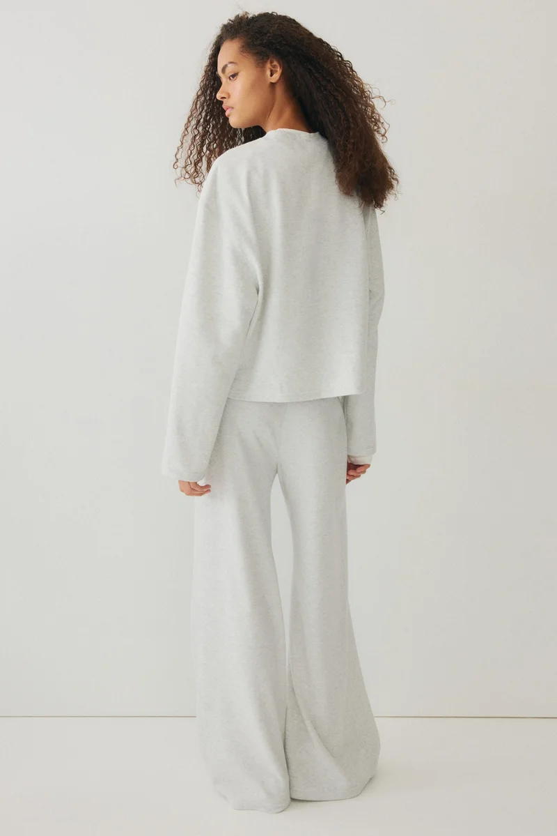 H&M 2-piece jersey top and trousers set