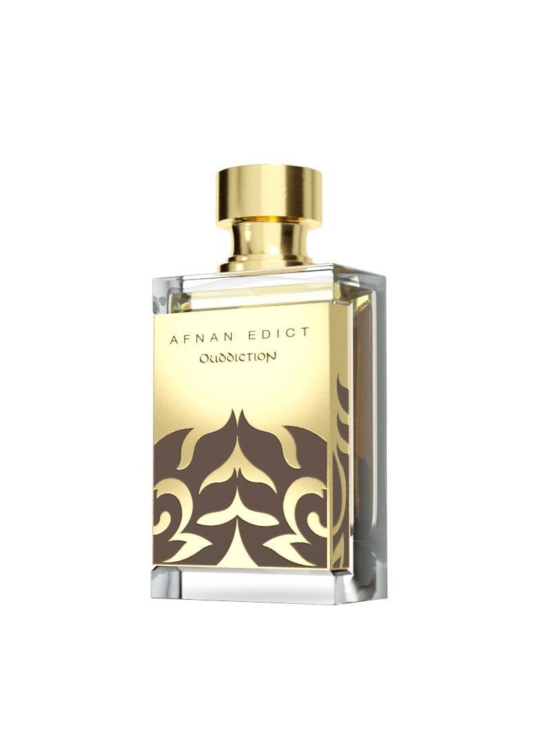 Afnan Edict Ouddiction Unisex Eau De Parfum 80 ML  - Image 2