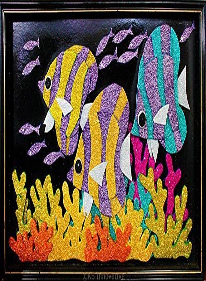 Ditya Crafts Arham Mktg EVA Foam A3 Size Glitter Sheets for Arts & Crafts, Scrap-Booking, Paper Decorations Pack of 10_Silver - Image 5