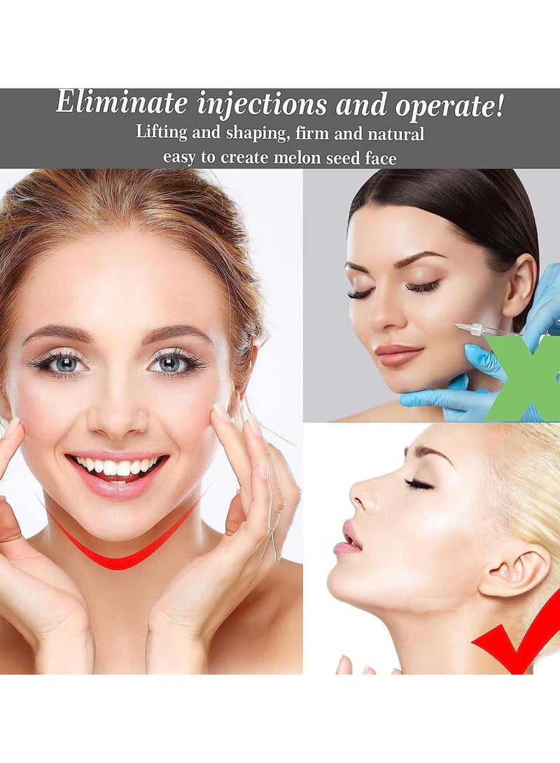 GGOOT Invisible Face Lifter Tape, Face Lift Tape Invisible for Double Chin - Breathable, Invisible Secret Make Up Stickers, Facelift Tape for Face Invisible Neck, Instant Face Lift Sticker - Image 4
