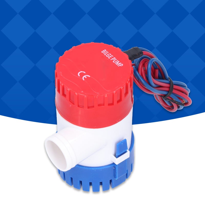 Bilge Pump: Shock-resistant ABS Housing With Stainless Steel Shaft - High-efficiency Low-noise Stable Performance For Drainage, Water Purification, Agricultural Spraying And Industrial Use - Image 4
