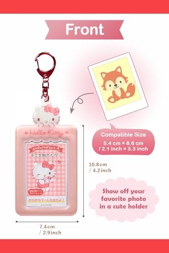 SanrioOriginal Card Holder Keychain (Japan Import) - Includes Cherry Blossom Message Card ([NEW] Kitty) - Image 3