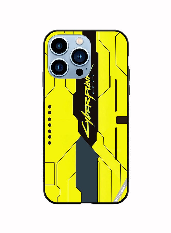 Protective Case Cover For Apple iPhone 13 Pro Cyberpunk Design Multicolour