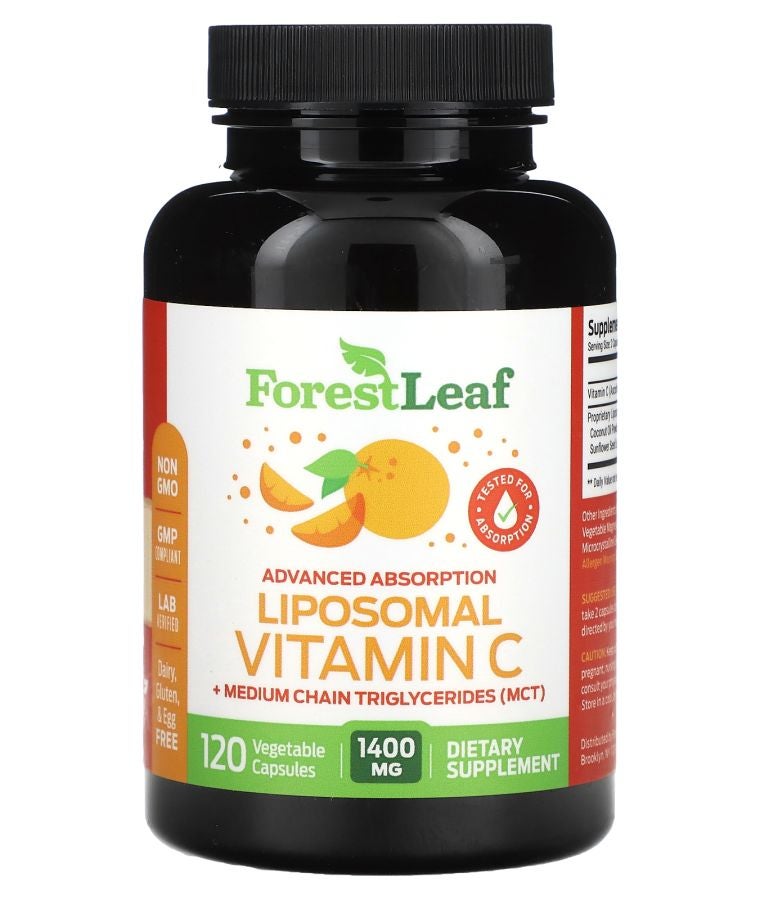 Liposomal Vitamin C 120 Vegetable Capsules