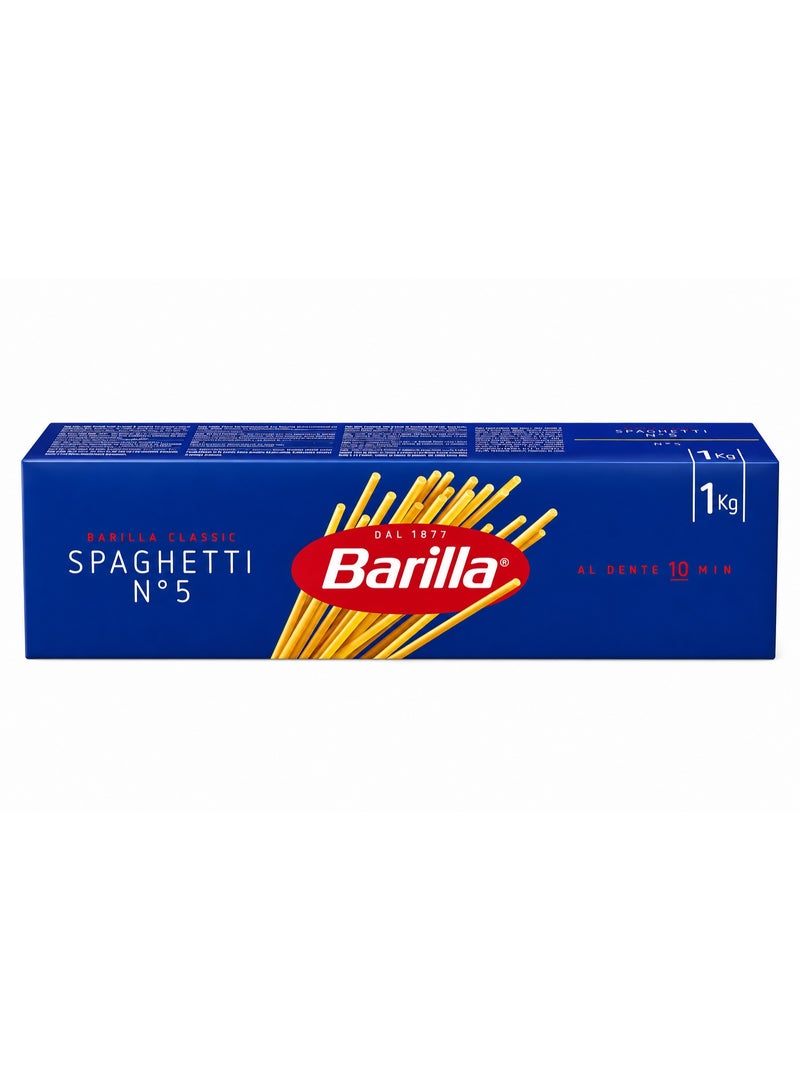 Barilla Spaghetti No.5 1kg - Image 1