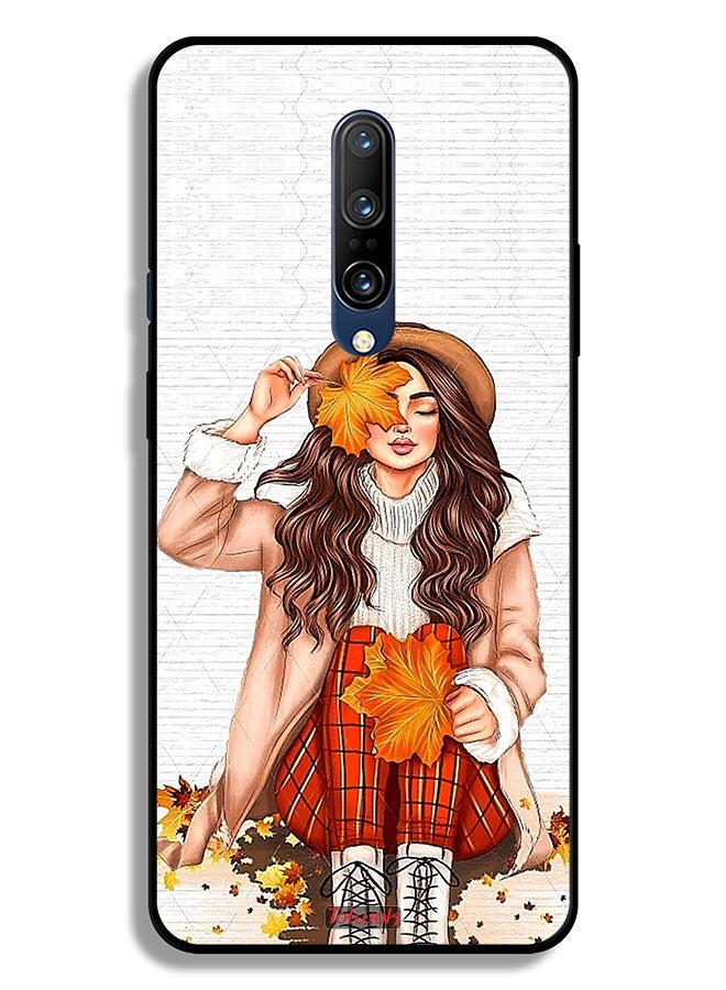 Tolwak OnePlus 7 Pro Protective Case Cover Holding Autumn Leaves Art - Image 2