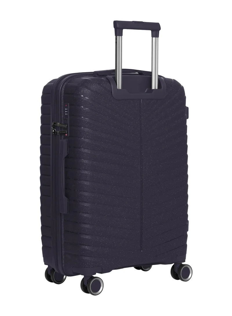 PARAJOHN Parajohn Skyridge Polypropylene 3-Piece Hardside Luggage Set With 8 Wheels And Combination Lock