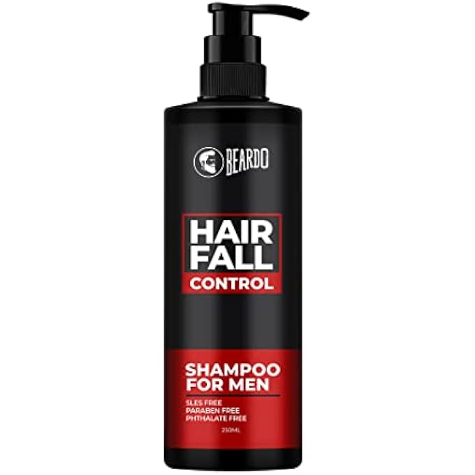 Beardo Hair Fall Control Shampoo for Men, 250 mL
