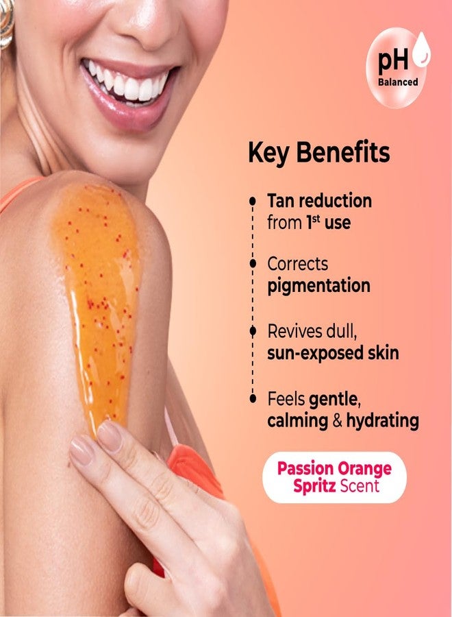 foxtale Hula Hoop 8% De-Tan Body Wash by Foxtale | Removes Tan & Reduces Pigmentation | With Niacinamide, Glycolic Acid, & Calendula Extract | For All Skin Types | 250 ml - Image 3