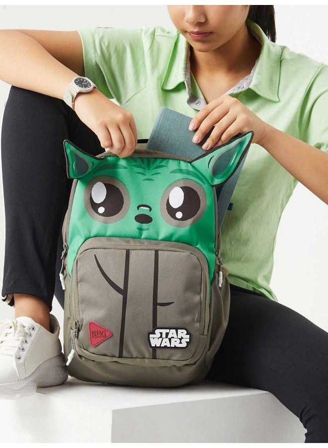 WILDCRAFT WIKI Champ 1 Plus Disney Backpack 11 L (13251) (Yoda : Green) - Image 5