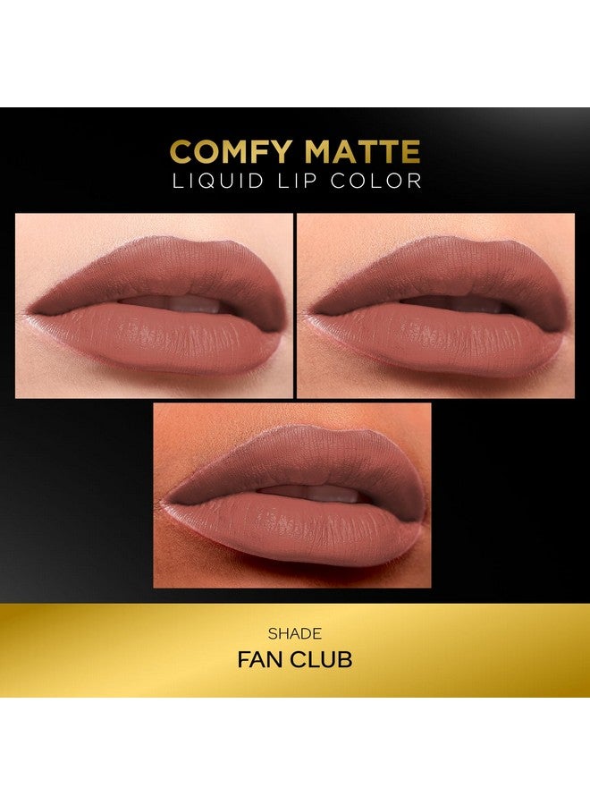 فاسيسكانادا أحمر شفاه سائل غير لامع مريح من Faces Canada - Fan Club 27، 3.8 مل | مريح يدوم لمدة 10 ساعات | لون غير لامع مكثف | غني بزيت اللوز وفيتامين E | فائق النعومة | لا يسبب الجفاف | خالٍ من الكحول - Image 3