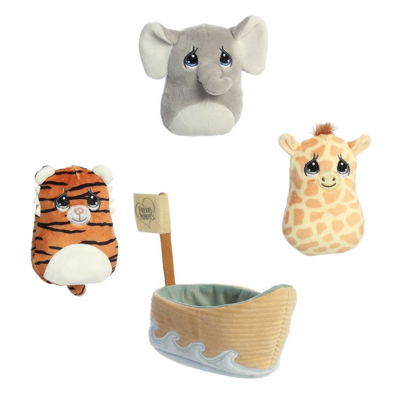 Aurora Inspirational Precious Moments Noah's Ark Playset Stuffed Animal - Cherished Memories - Enduring Comfort - Multicolor 6 Inches - Image 3