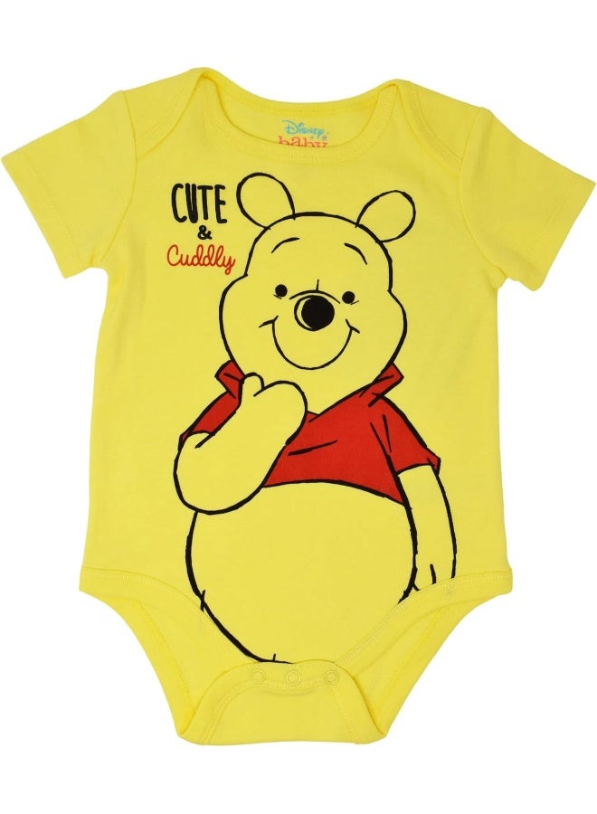 Disney Disney Mickey Mouse Lion King Winnie the Pooh Pixar Toy Story Baby 5 Pack Bodysuits  - Image 5
