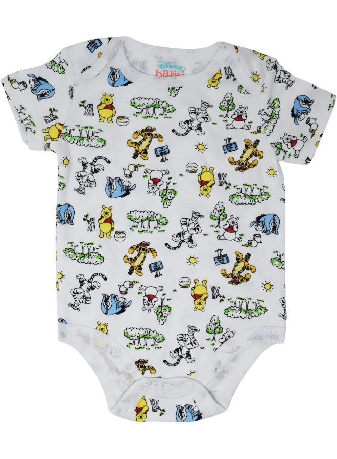 Disney Disney Mickey Mouse Lion King Winnie the Pooh Pixar Toy Story Baby 5 Pack Bodysuits  - Image 4