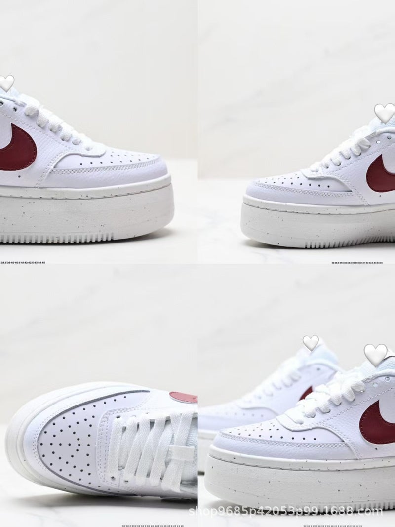 Court Vision Alta Vintage All-Match Fashion Comfortable Thick-Soled Breathable Casual Sports Height-Increasing Shoes - Image 2