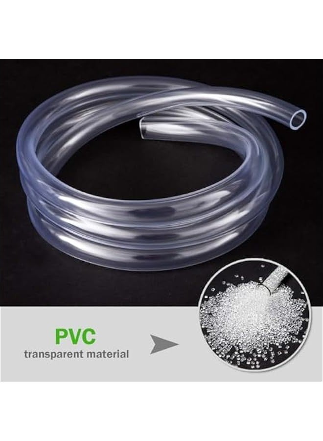 TRASSLE 5M Silicone Tube，Transparent Air Hose，PVC Transparent Tube，Suitable For Planting Water Tanks Water GunsAnd Irrigators - Image 4