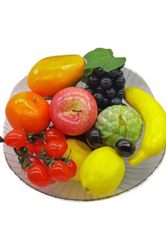Generic 12 kinds of artificial fruits, 12 different fruits in one set 